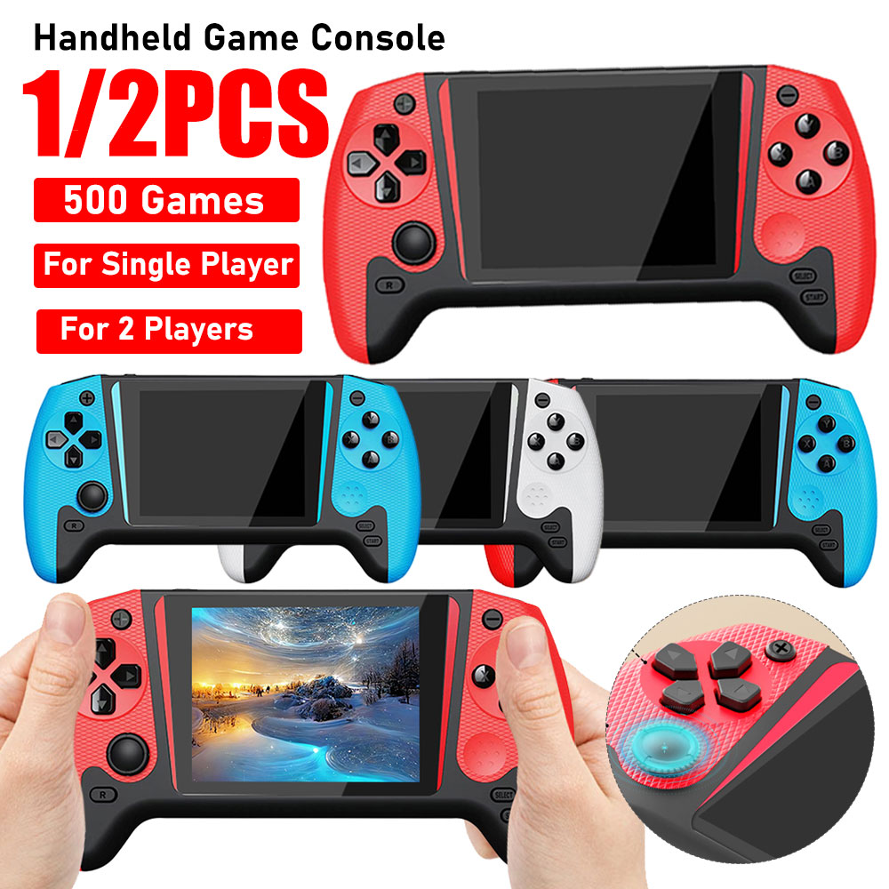 Q21 Gaming Console - وحدة تحكم ألعاب محمولة كلاسيكية بشاشة