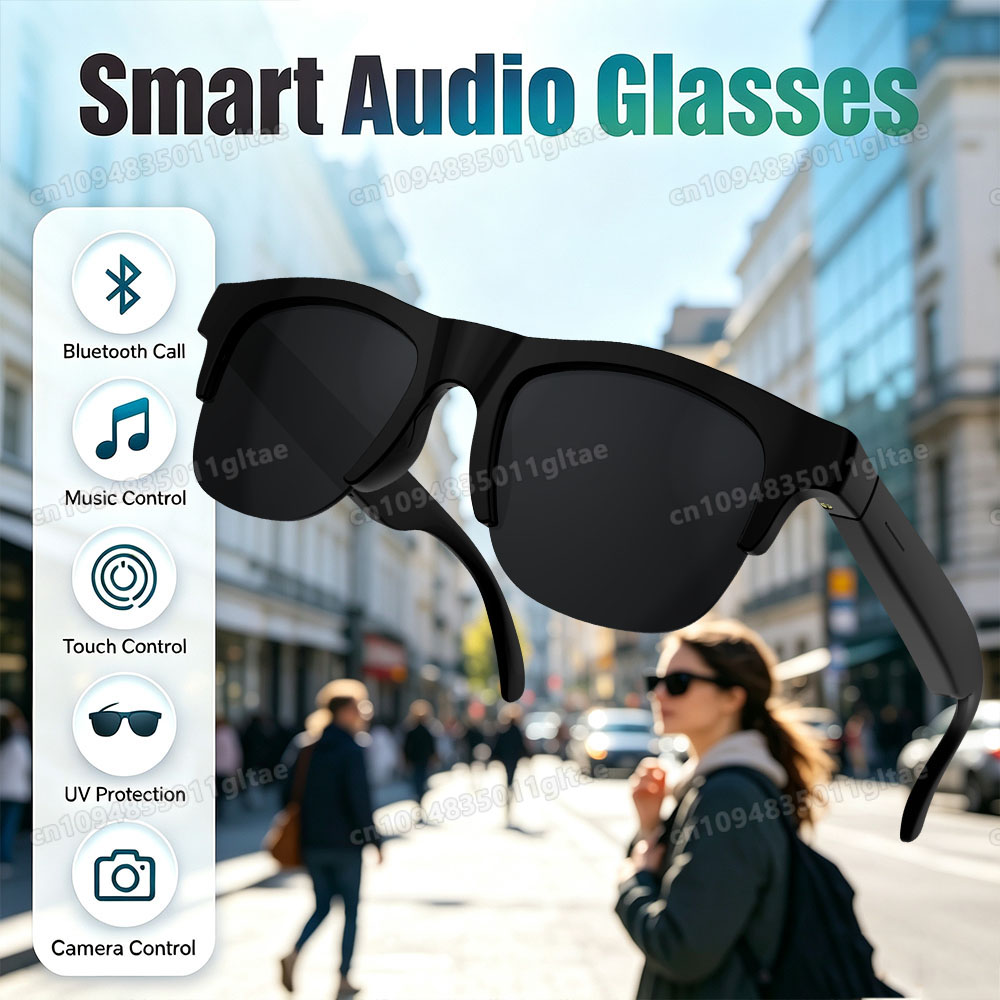 Headset Gaming Console - نظارات ذكية جديدة V5.3 مع ميزة