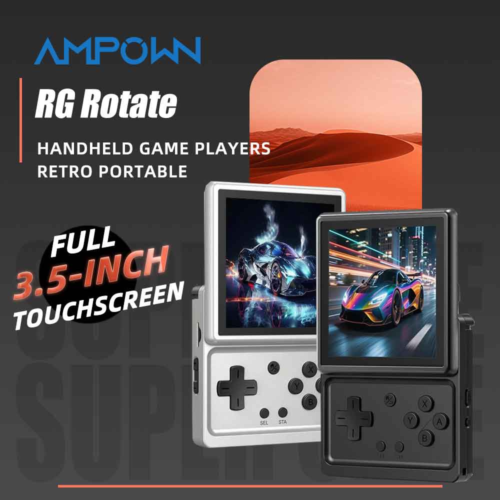 Gaming Console 5 Year Old - جهاز ألعاب محمول ANBERNIC RG Rotate