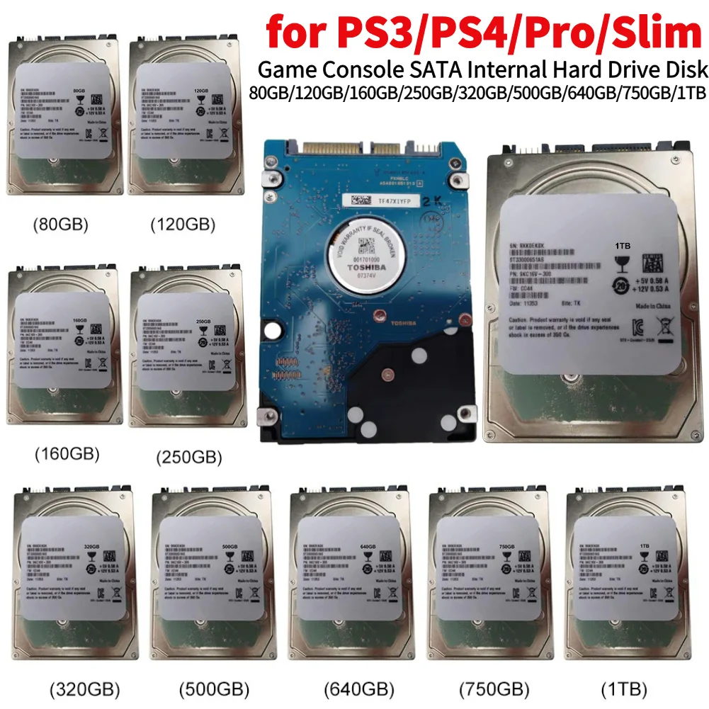 Gaming Console Ps3 - قرص صلب داخلي عالي السرعة بواجهة