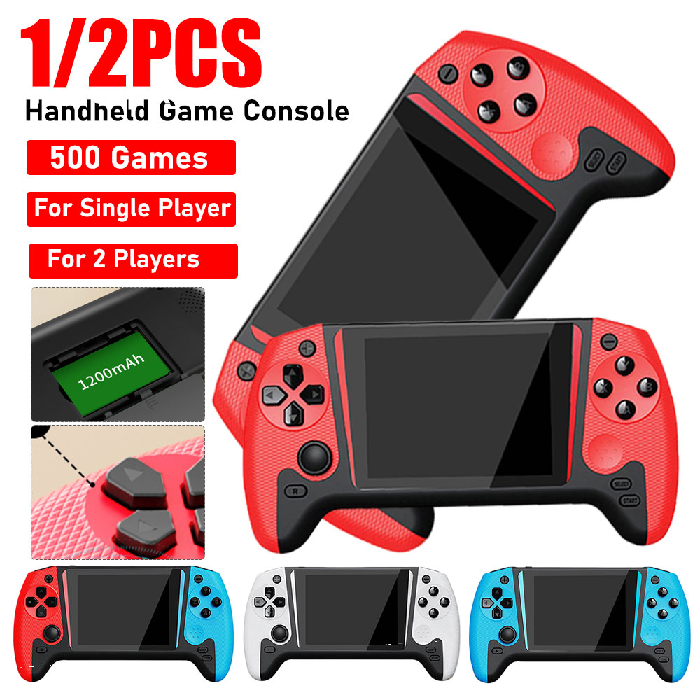 Q21 Gaming Console - وحدة تحكم ألعاب محمولة بشاشة LCD
