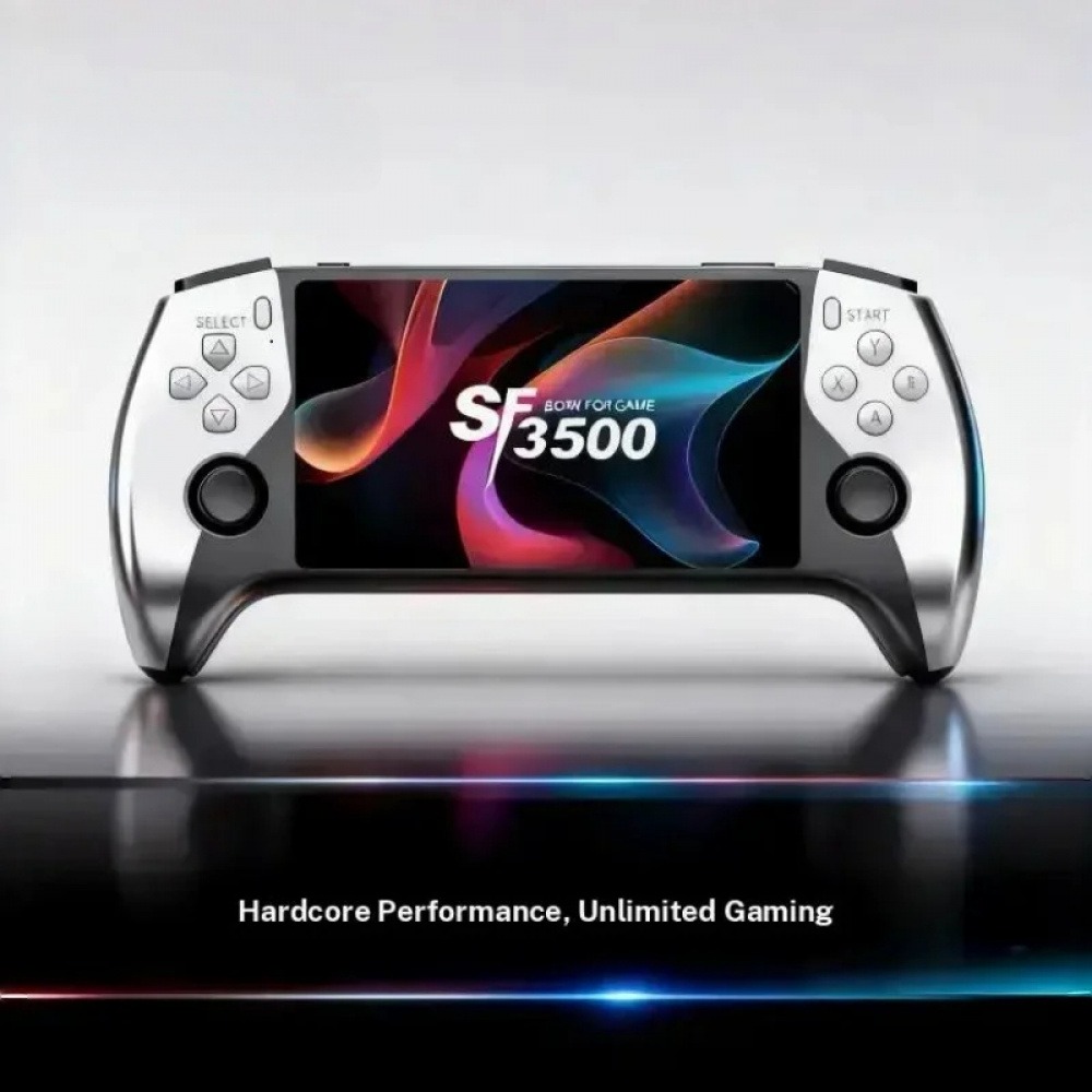 Q21 Gaming Console - SF3500 وحدة ألعاب محمولة بشاشة كبيرة