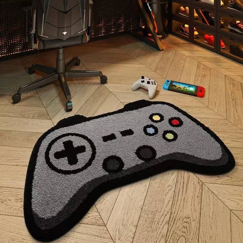 Console Gaming Hand - سجادة على شكل وحدة تحكم ألعاب،