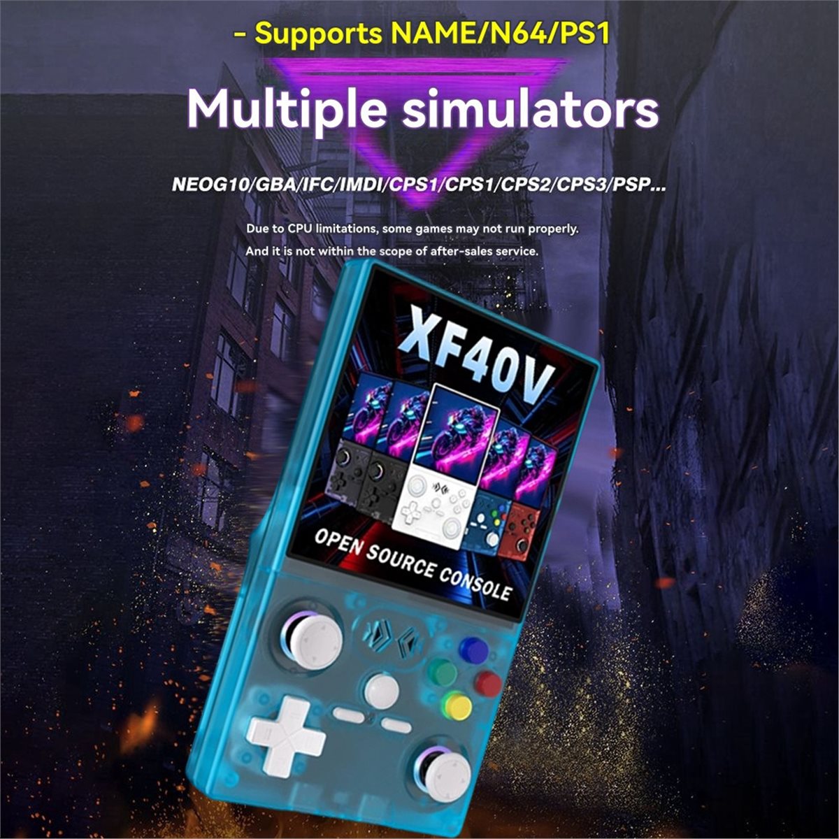 Gaming Console Retro Handheld - وحدة تحكم ألعاب محمولة A86G جديدة