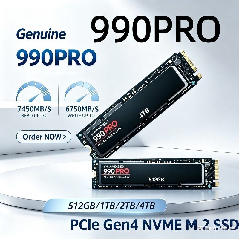 Gaming Console News - قرص SSD جديد 990 PRO بسعة