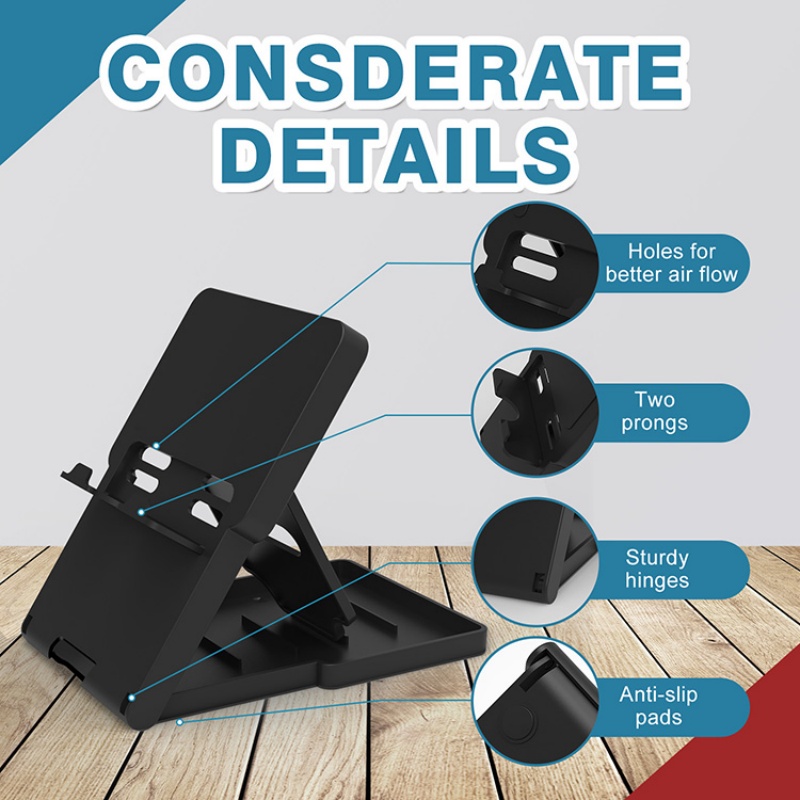 حامل قابل للطي لجهاز نينتندو س - مراجعة Gaming Console Stand وسعره