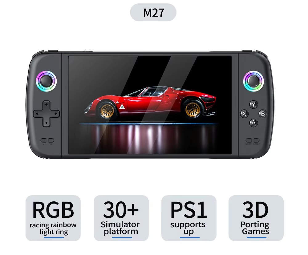 M27 7 بوصة وحدة تحكم بجهاز لعب - مراجعة Console Gaming Hand وسعره