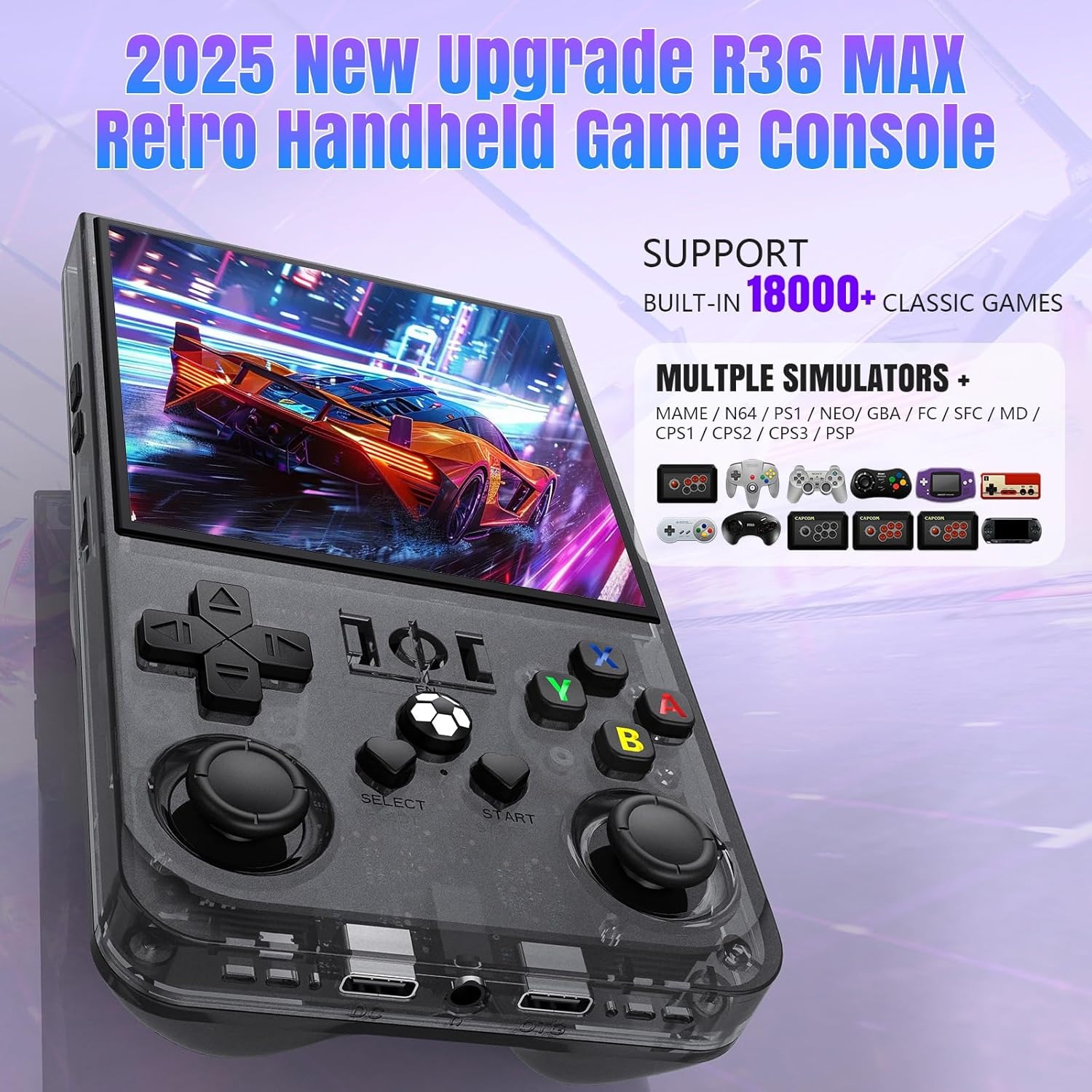 وحدة تحكم ألعاب ريترو FLLBW R3 - مراجعة Console Gaming Hand وسعره