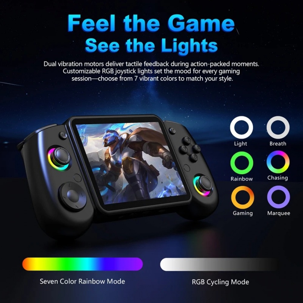 جهاز ألعاب محمول ريترو RG43H P - مراجعة Q21 Gaming Console وسعره