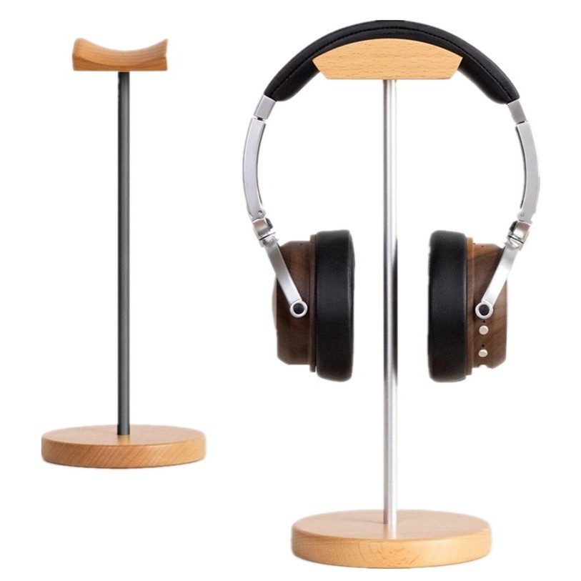 حامل سماعات رأس من خشب الجوز ا - مراجعة Headset Gaming Console وسعره