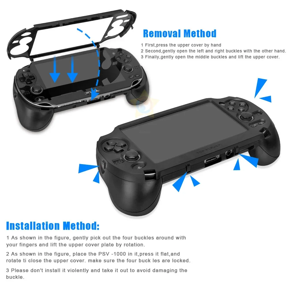 غطاء حماية أسود وأبيض مطفي مع  - مراجعة Console Gaming Hand وسعره