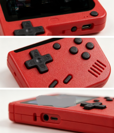 جهاز ألعاب محمول كلاسيكي أحمر  - مراجعة Gaming Console 5 Year Old وسعره