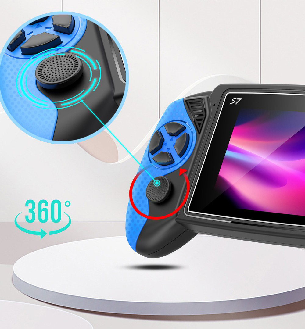 جهاز ألعاب محمول S7 ريترو بشاش - مراجعة Gaming Console Retro Handheld وسعره