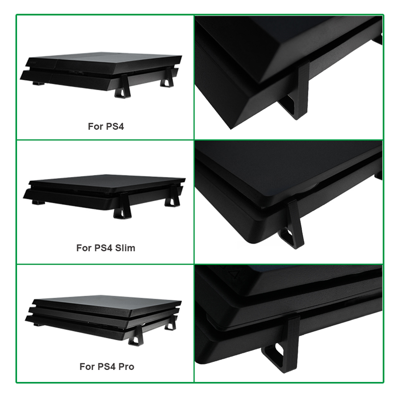 4 قطع حامل تبريد أفقي لجهاز PS - مراجعة Gaming Console Stand وسعره