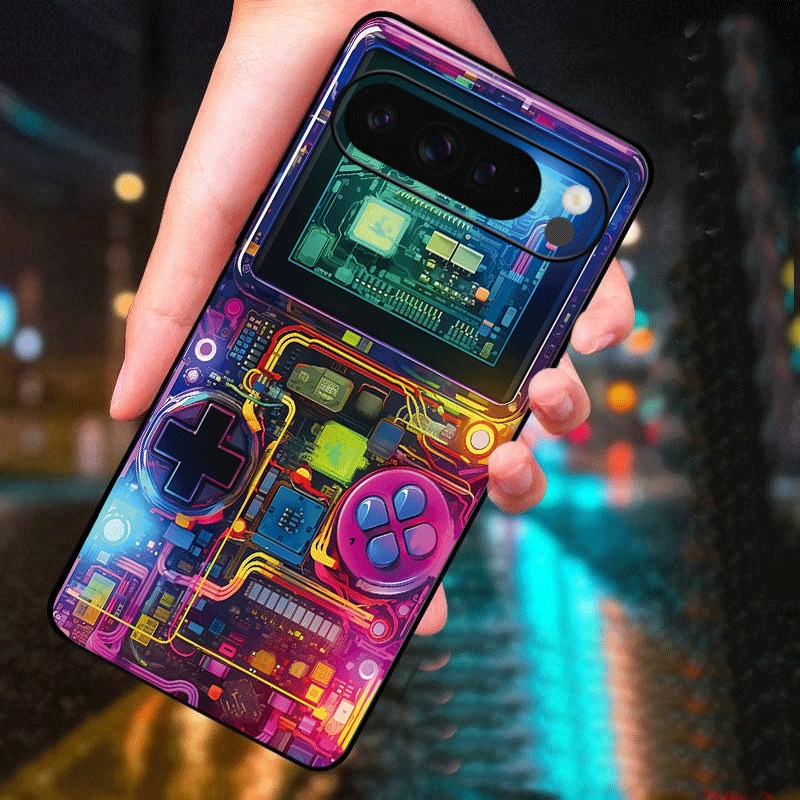 غطاء هاتف بتصميم وحدة تحكم ألع - مراجعة Gaming Console Google وسعره