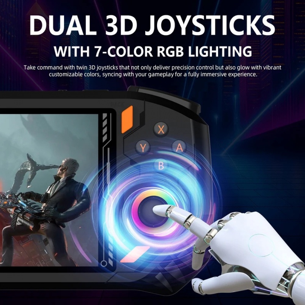 جهاز ألعاب محمول صغير RG52 بتص - مراجعة Q21 Gaming Console وسعره