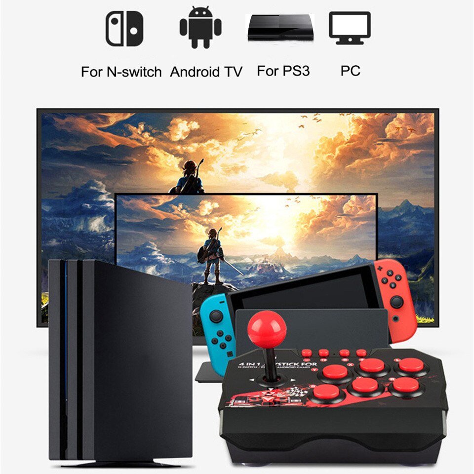 GAMINJA NS002 4 في 1 ريترو وحد - مراجعة Gaming Console Android وسعره