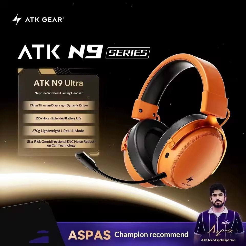 سماعة رأس لاسلكية للألعاب ATK  - مراجعة Gaming Console Vr Headset وسعره