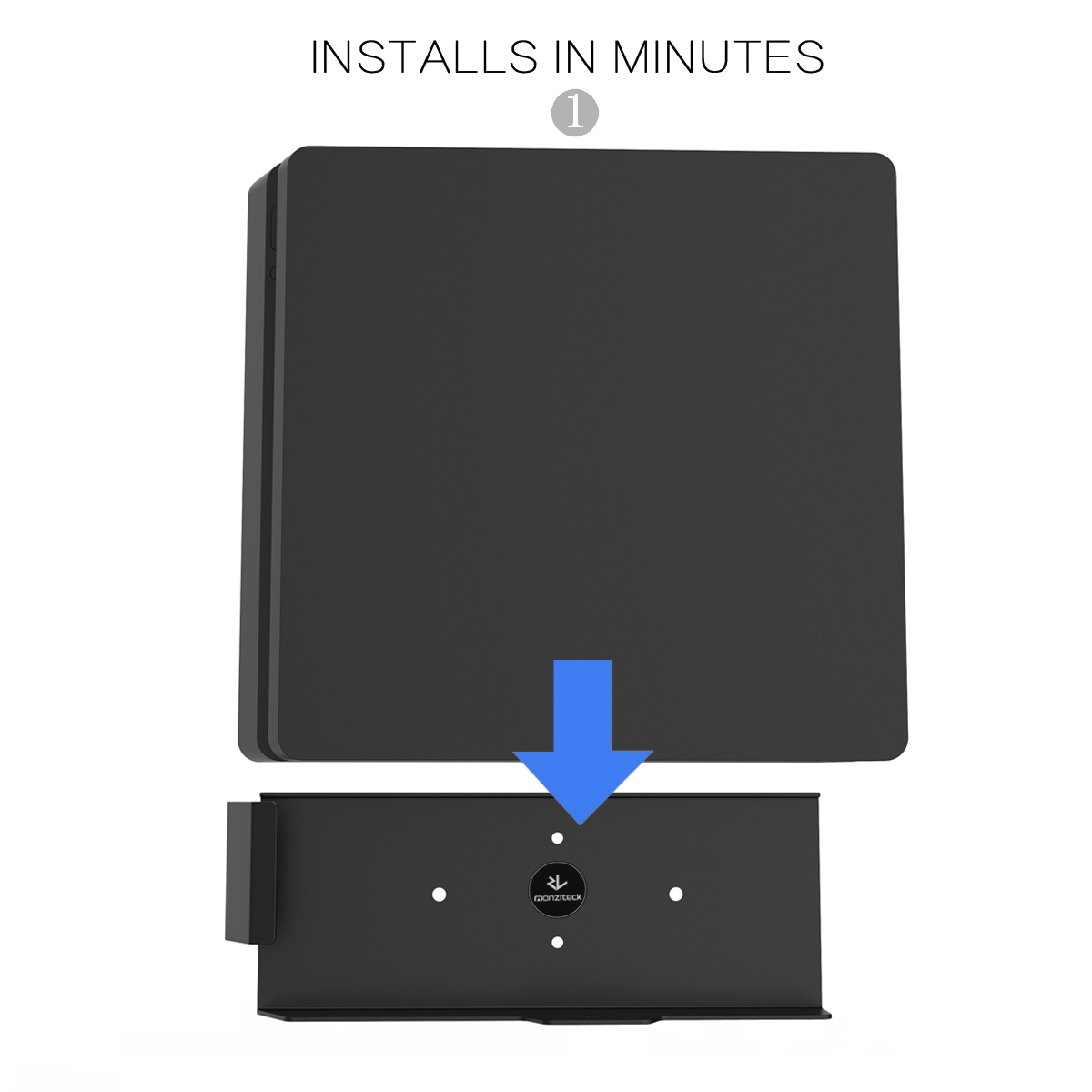 حامل حائط Monzlteck لجهاز PS4  - مراجعة Gaming Console Stand وسعره
