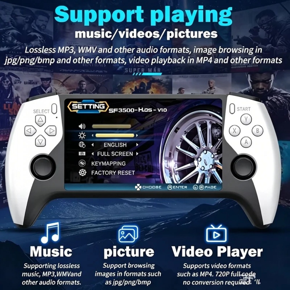 جهاز ألعاب محمول SF3500/Q21 بش - مراجعة Q21 Gaming Console وسعره
