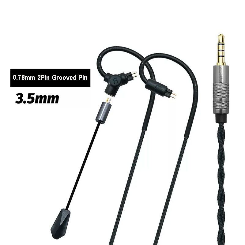 كابل سماعة ألعاب 0.78 QDC MMCX - مراجعة Headset Gaming Console وسعره