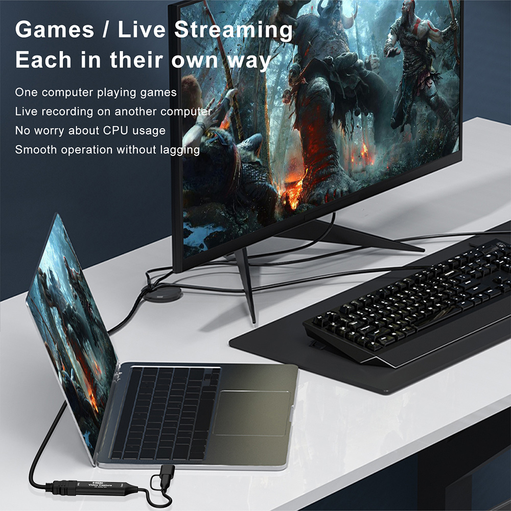 4K HDMI-متوافق USB بطاقة التقا - مراجعة Gaming Console For Pc وسعره